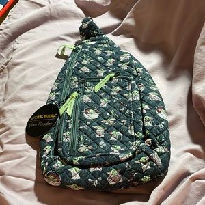 Vera Bradley Grogu Medallion sling backpack NWTS